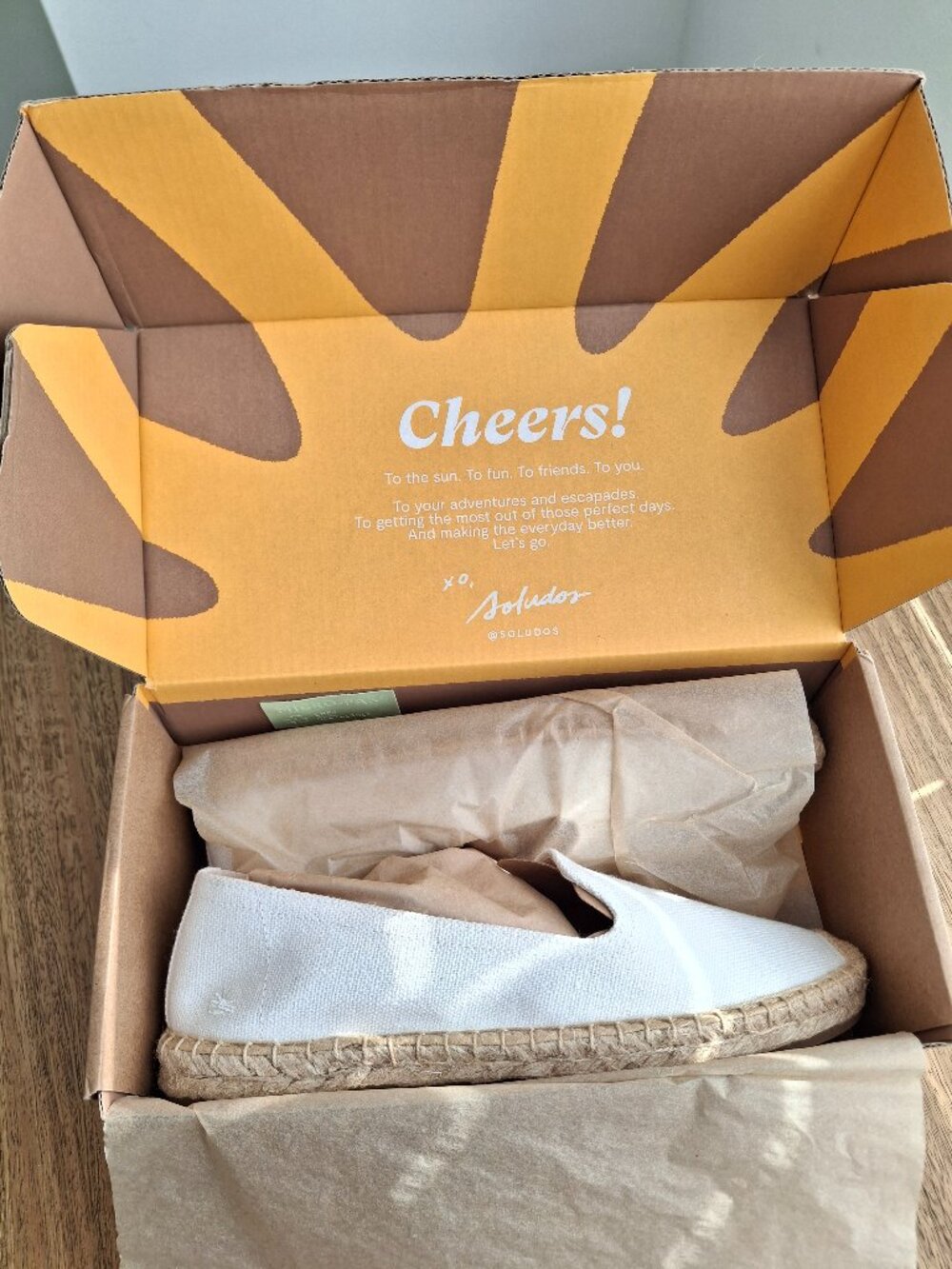 (New) Soludos – Smoking‎ Slipper Canvas Espadrilles (White) – Women's 7-7.5 - Picture 10 of 14